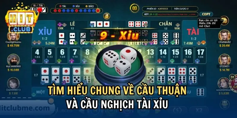 tim hieu chung Tìm hiểu chung về cầu thuận và cầu nghịch tài xỉu